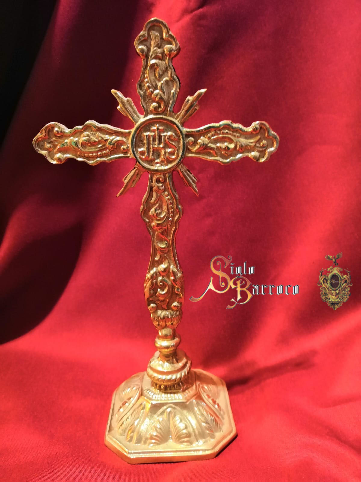 Cruz de mesa de altar - Cruces de altar - Siglo Barroco | Tienda cofrade